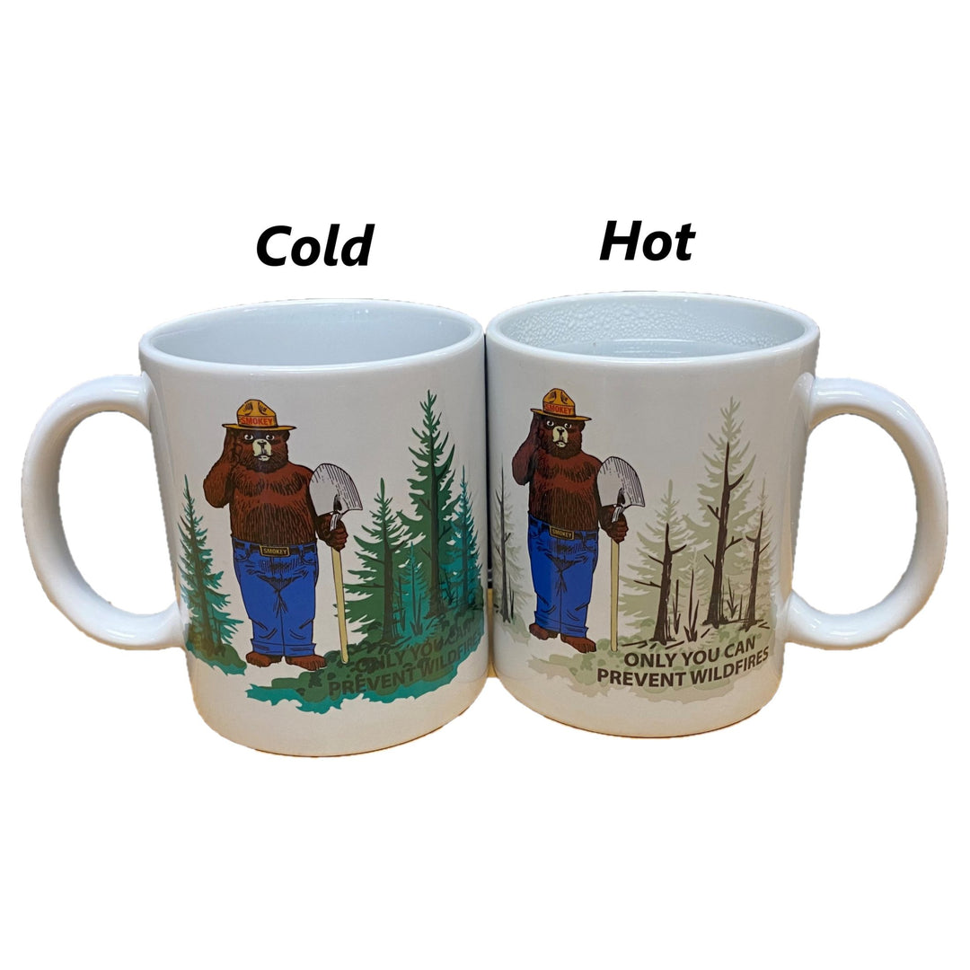 Smokey Bear Color Changing Mug