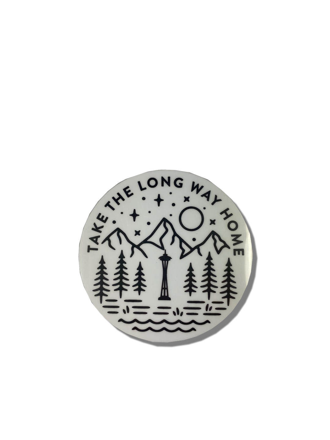 Long Way Home Sticker