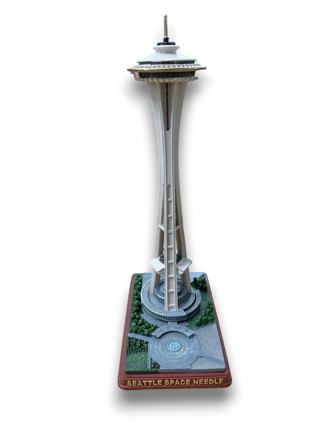13" Large Resin Space Needle Statue