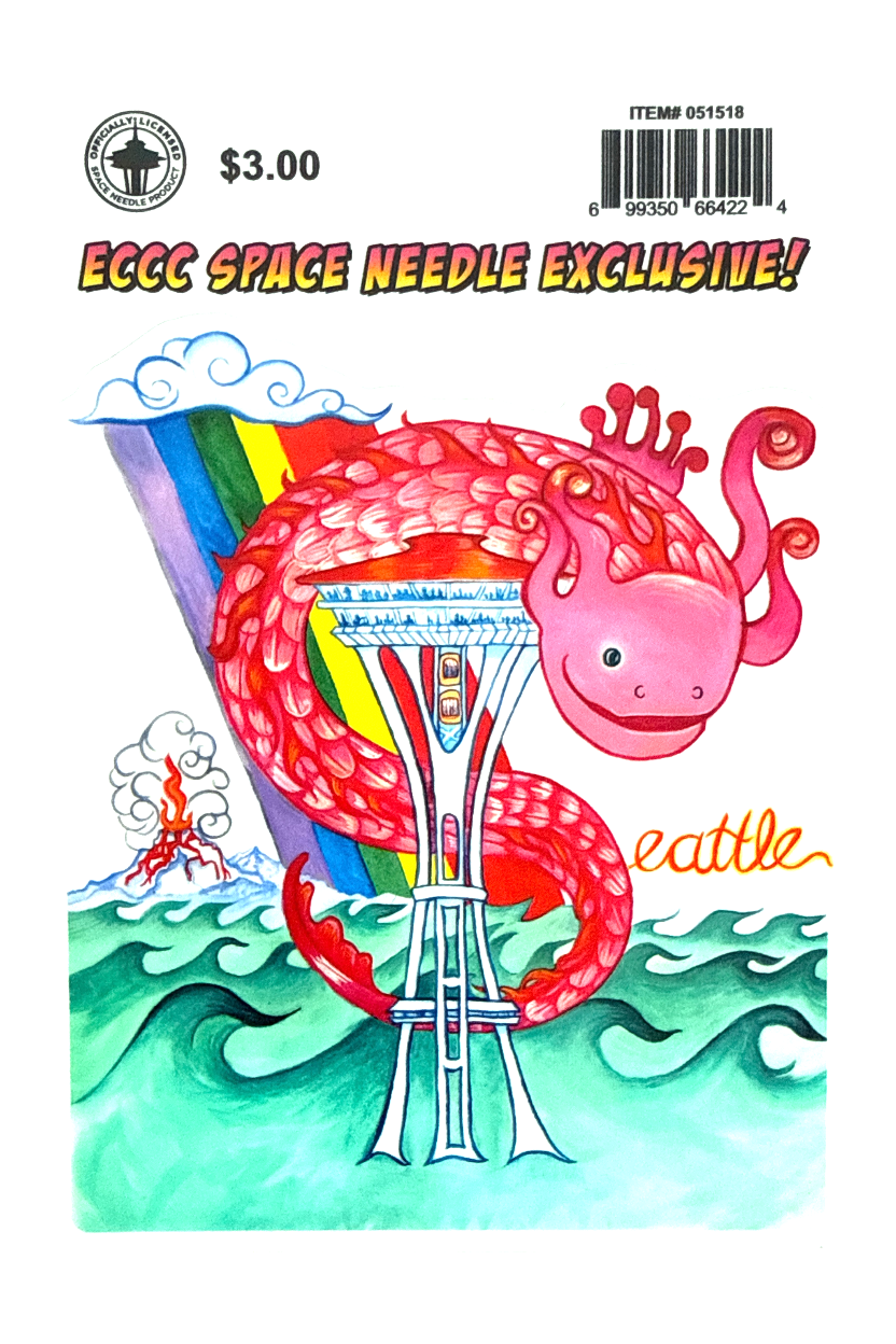 2026 ECCC Limited Edition Space Needle Sticker
