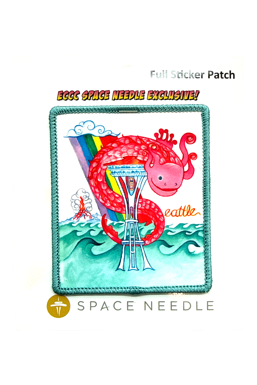 2026 ECCC Limited Edition Space Needle Stick On Patch