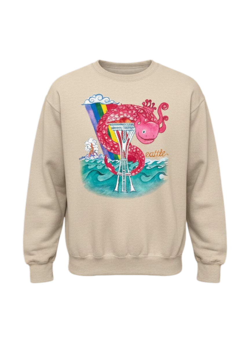 2026 ECCC Limited Edition Space Needle Crew Neck Sweatshirt