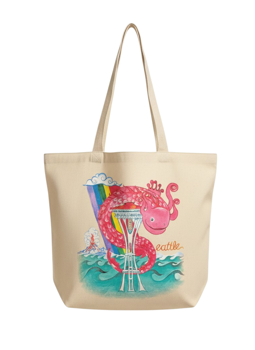 2026 ECCC Limited Edition Space Needle Canvas Tote Bag