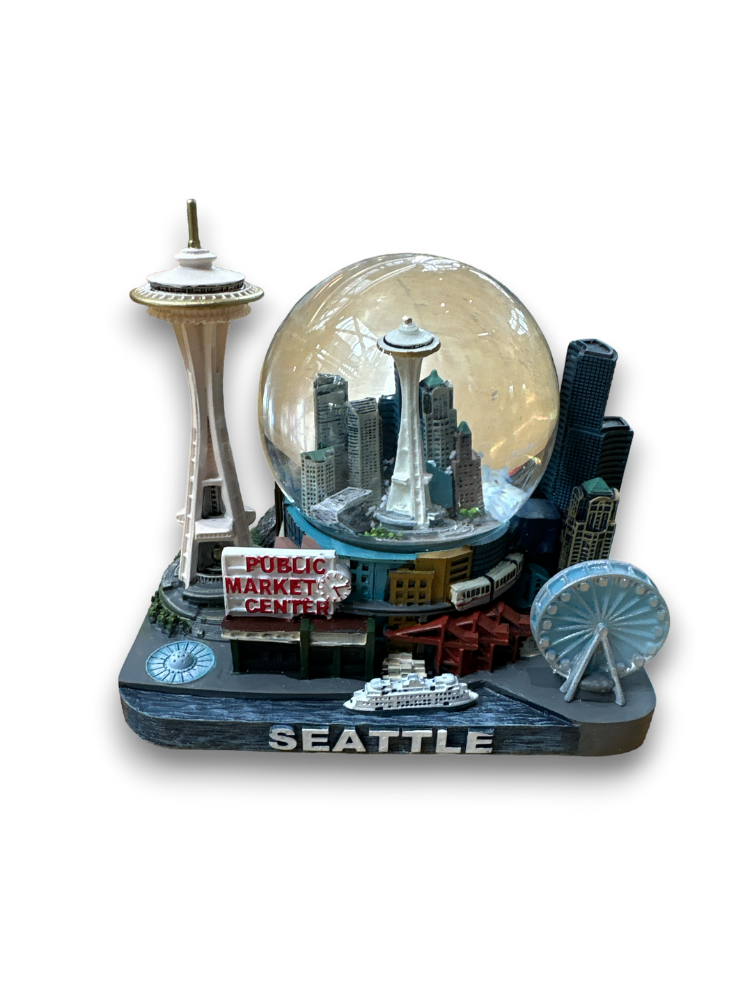 65mm Seattle Skyline Snowglobe