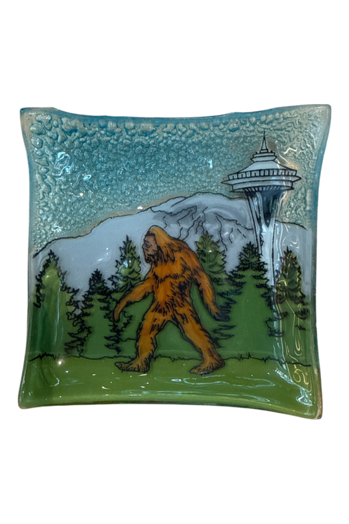 Decorative Glass Trinket Plates