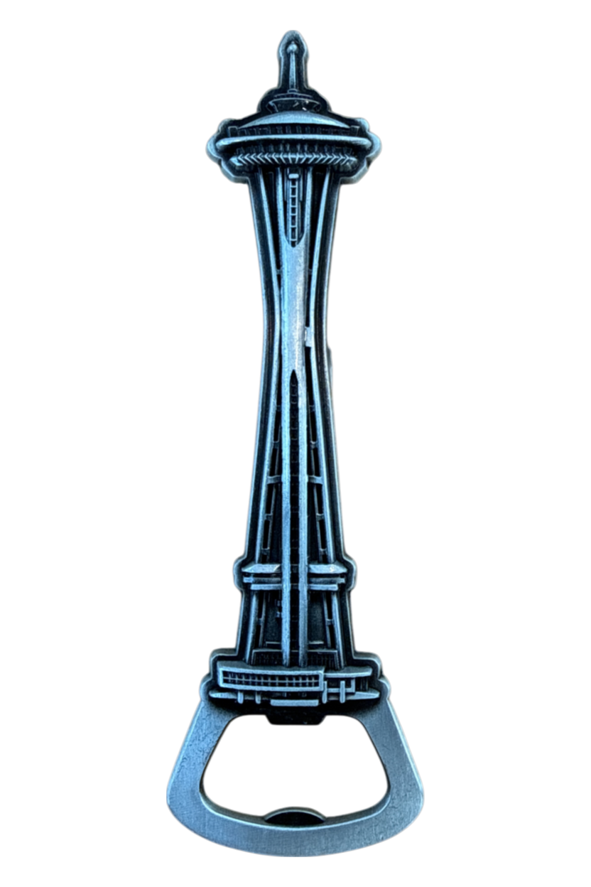 Space Needle Bottle Opener Magnet