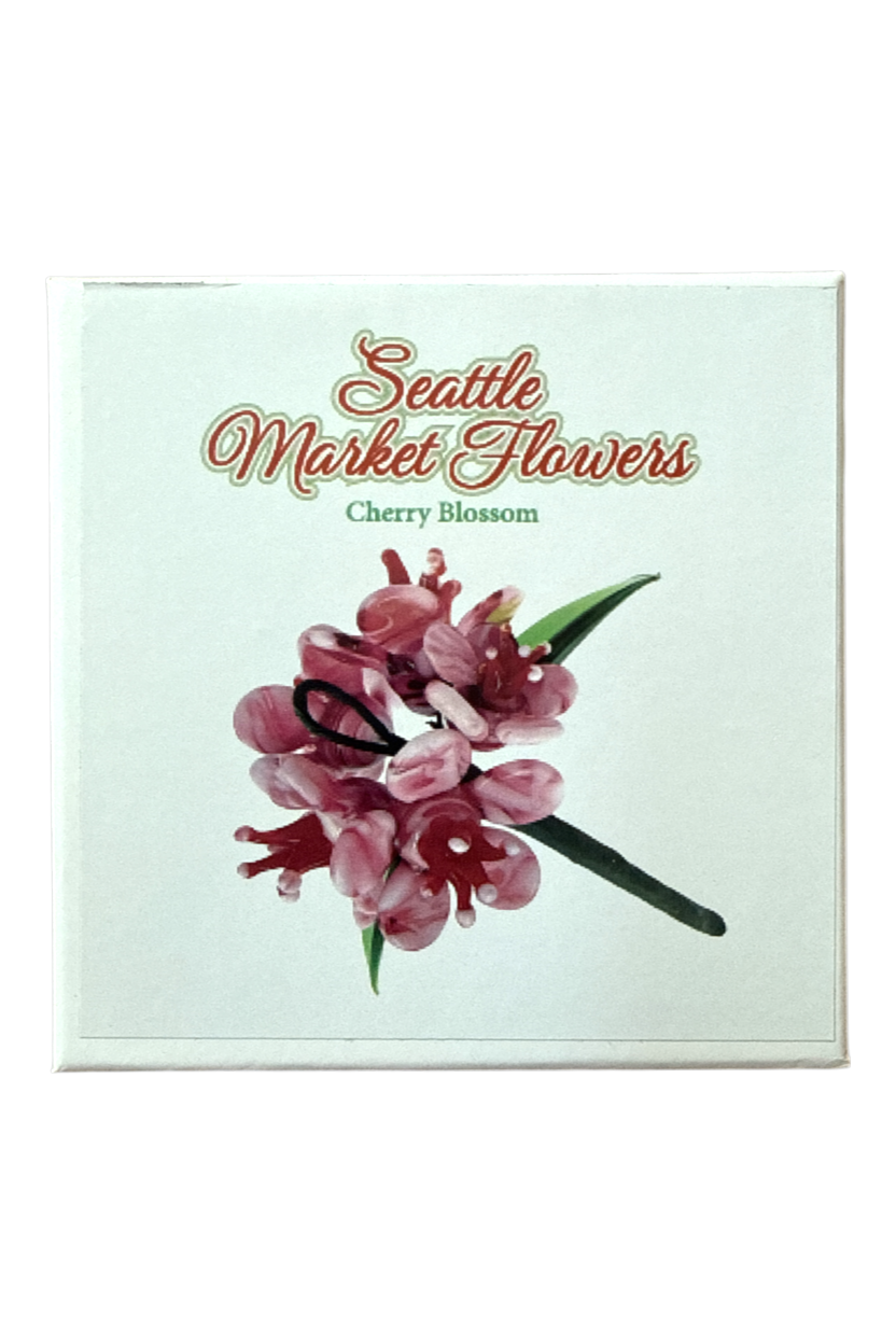 Market Flower Glass Ornaments