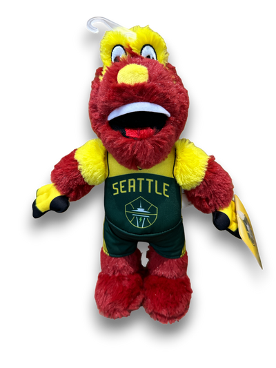 Seattle Storm Doppler 10 Mascot Plush Figure