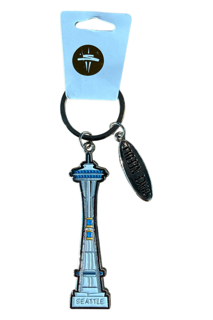 Pewter Double Elevator Key Chain