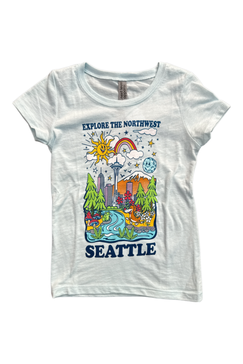 Youth Girls Explore the Northwest Tee