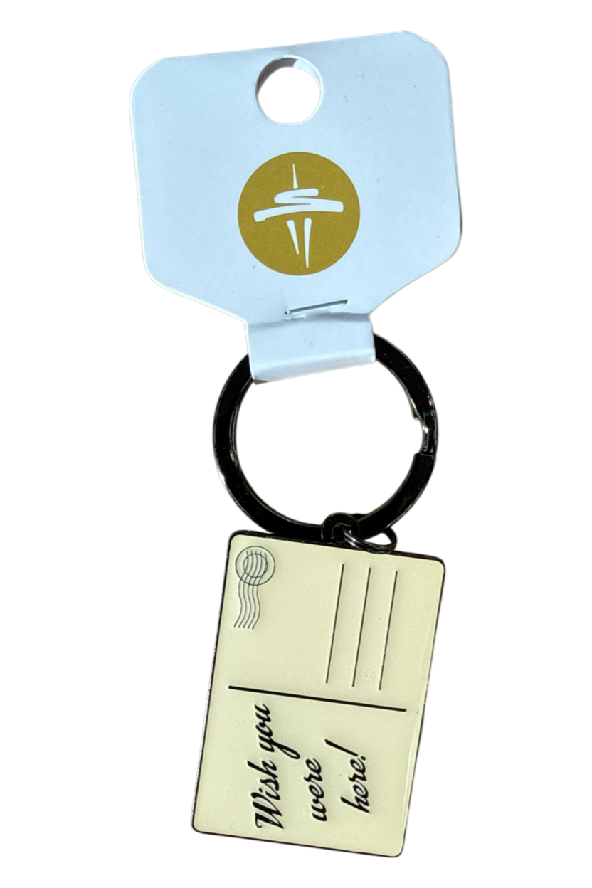 Greetings From Seattle Key Chain