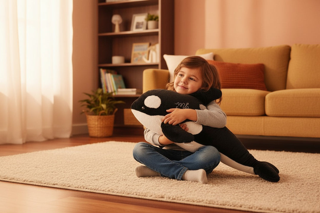 Jumbo 40" Orca Plush