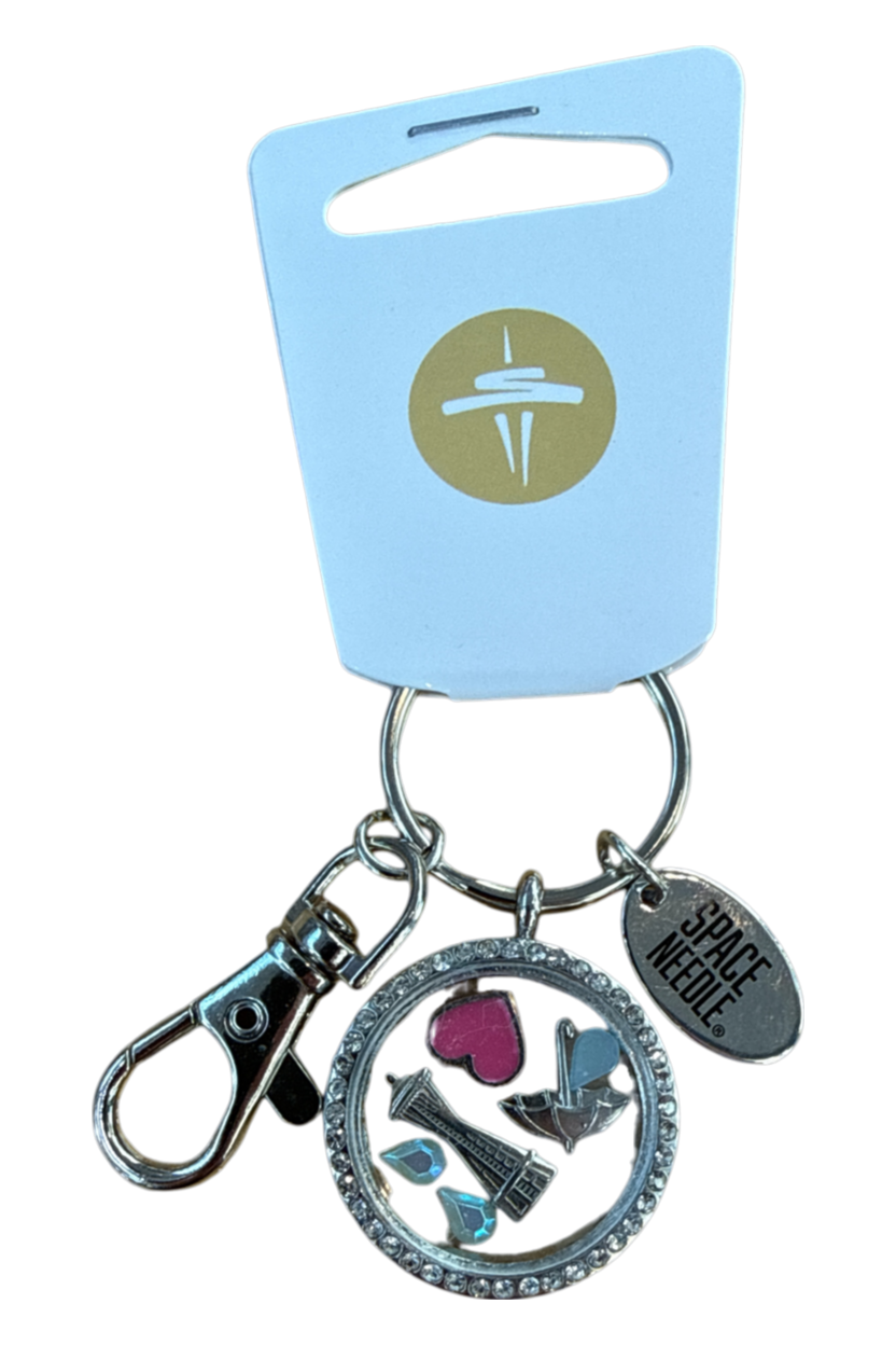 Acrylic Key Chain with Bling