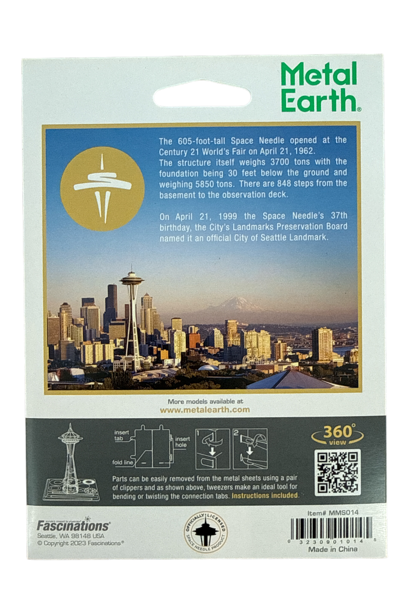 Metal Earth Space Needle Model