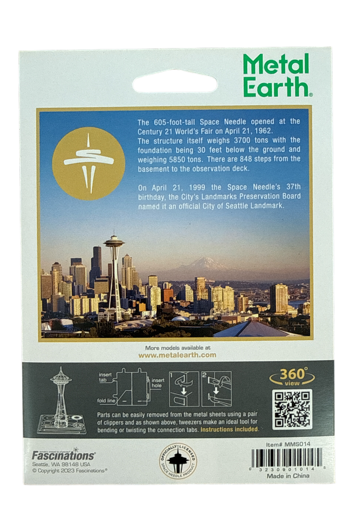 Metal Earth Space Needle Model