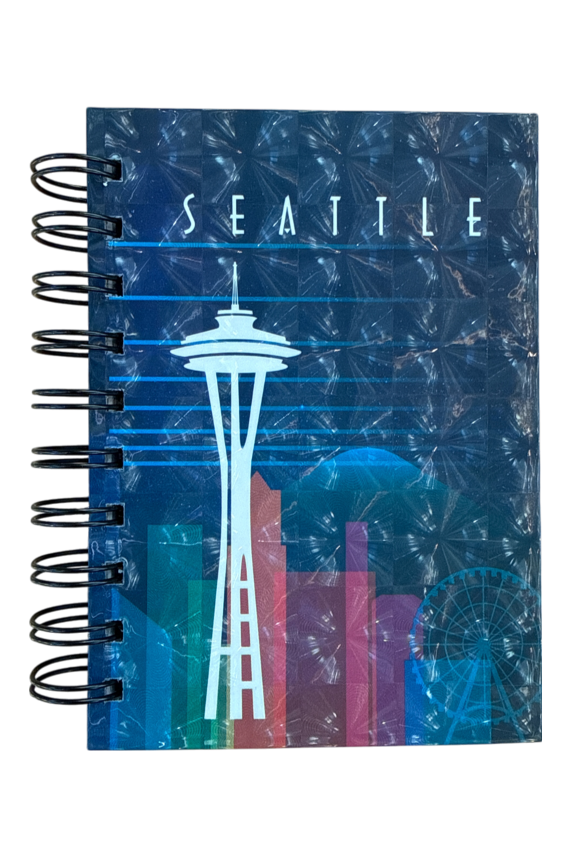 Mini Spiral Seattle Journal 4 x 5.5"