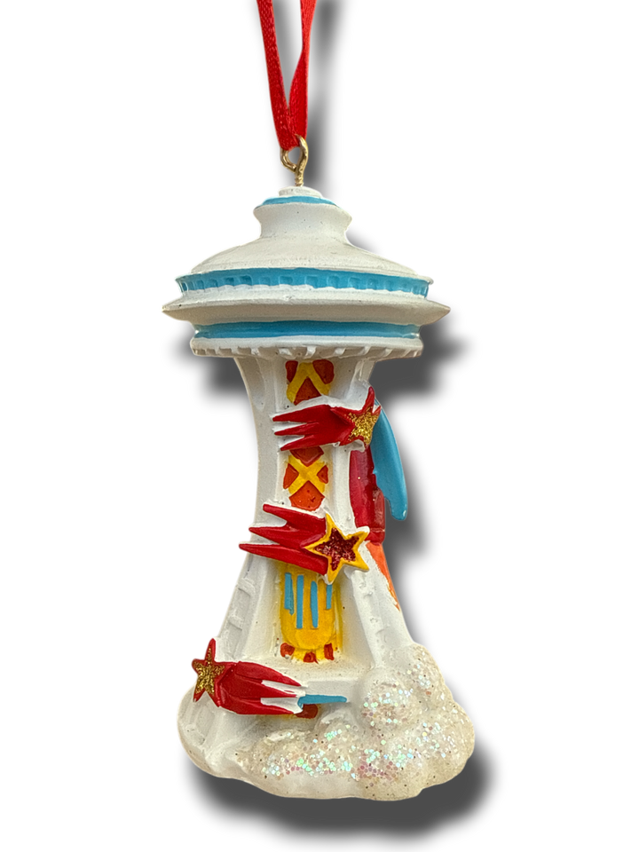 Rocket Blast Off Ornament