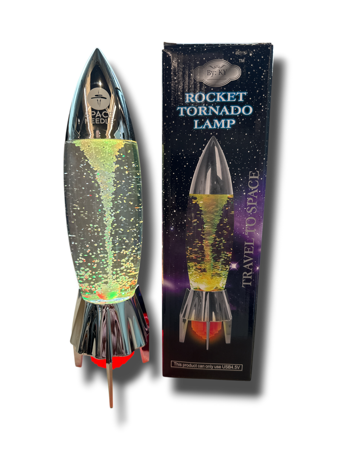 Rocket Tornado Lamp