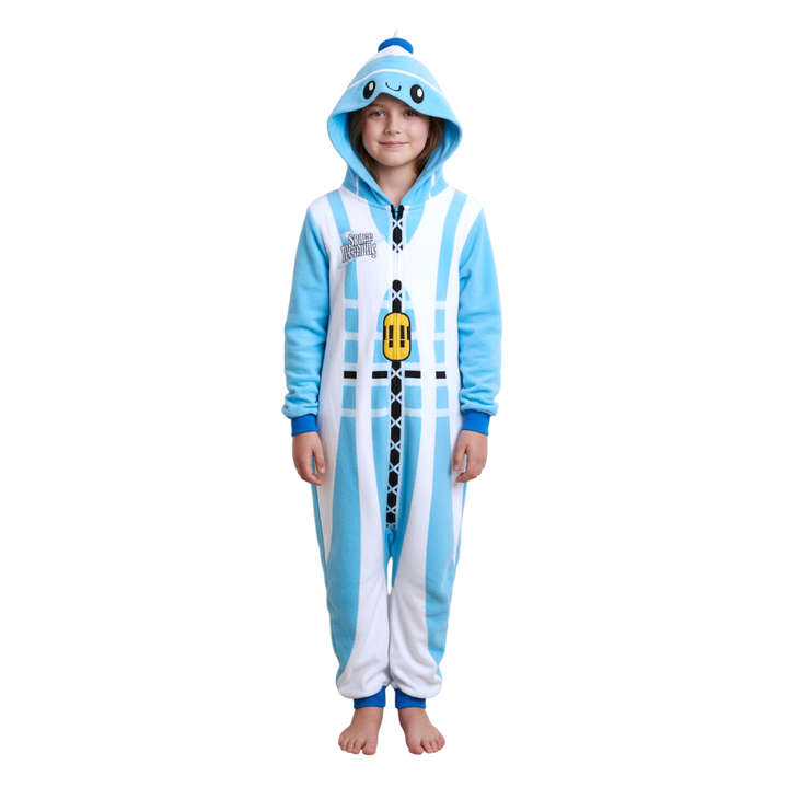 Space Needle Youth Zip Pajamas