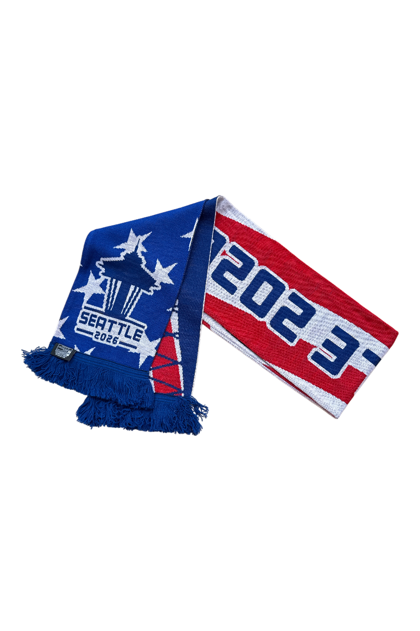 Seattle Soccer Scarf Americana 2026