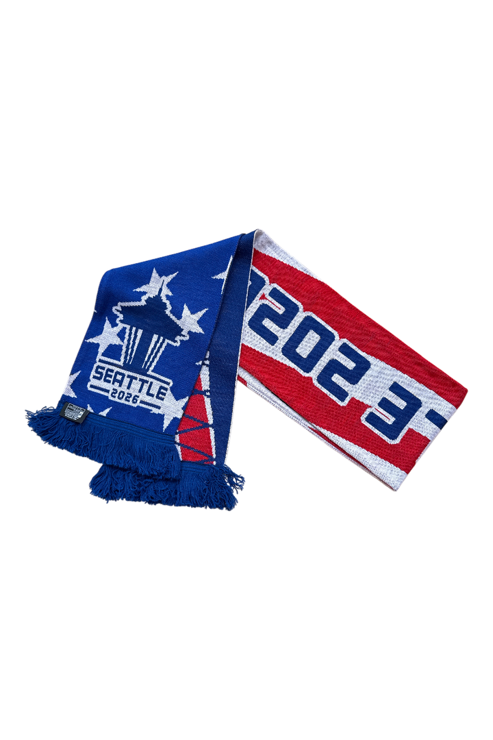 Seattle Soccer Scarf Americana 2026
