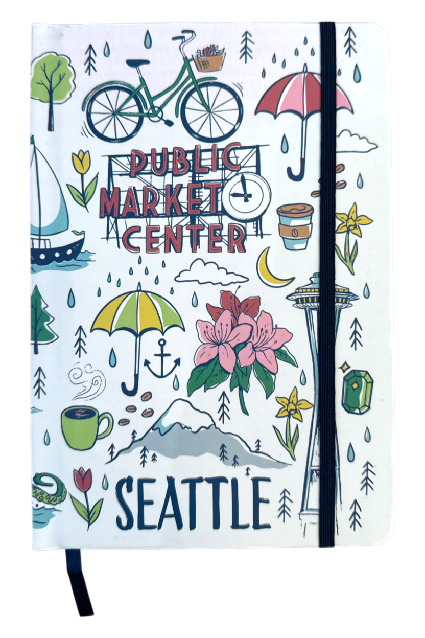 Seattle Icons Notebook 8.5 x 5.75"