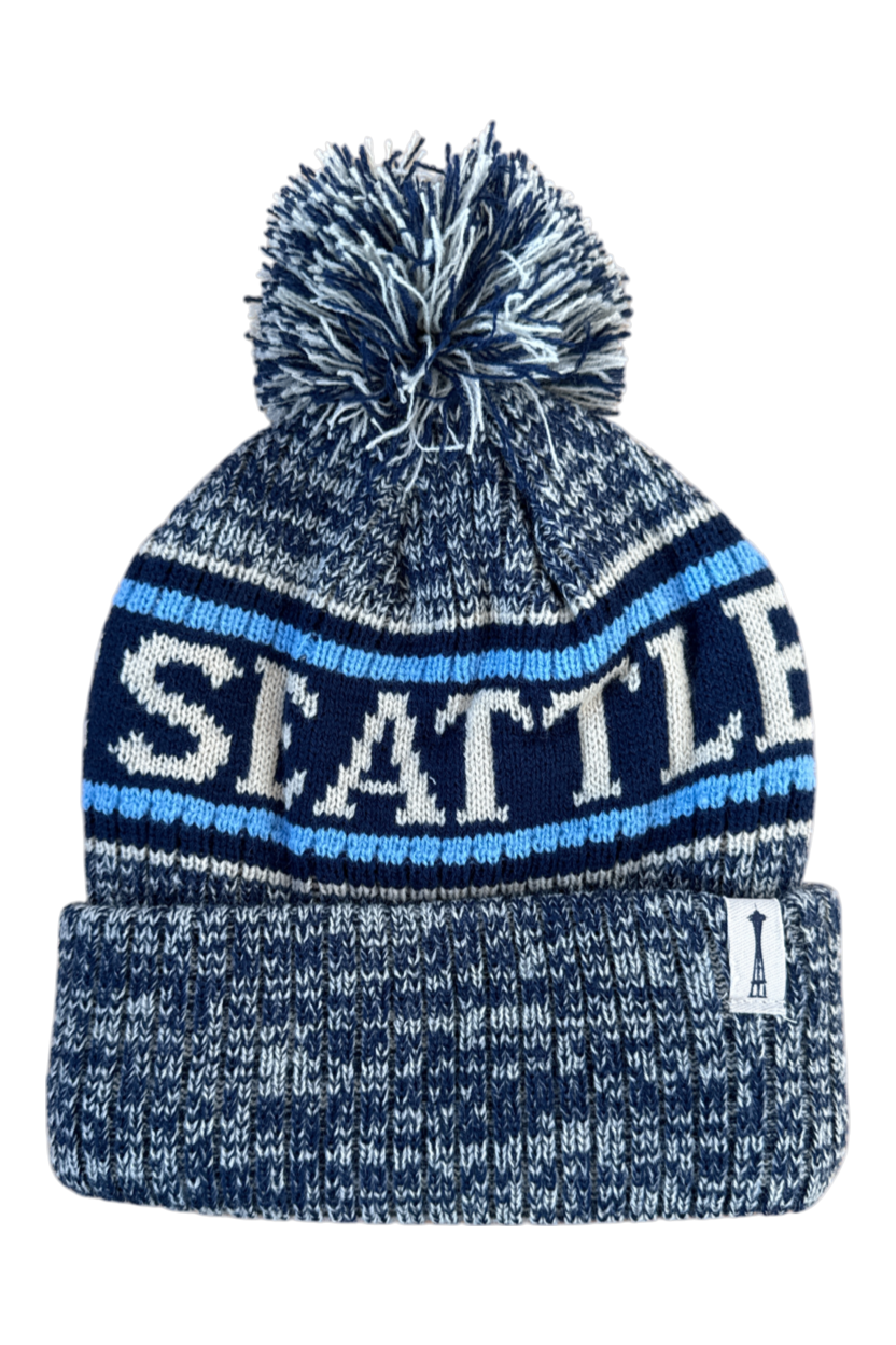 Seattle Knit Pom Beanie