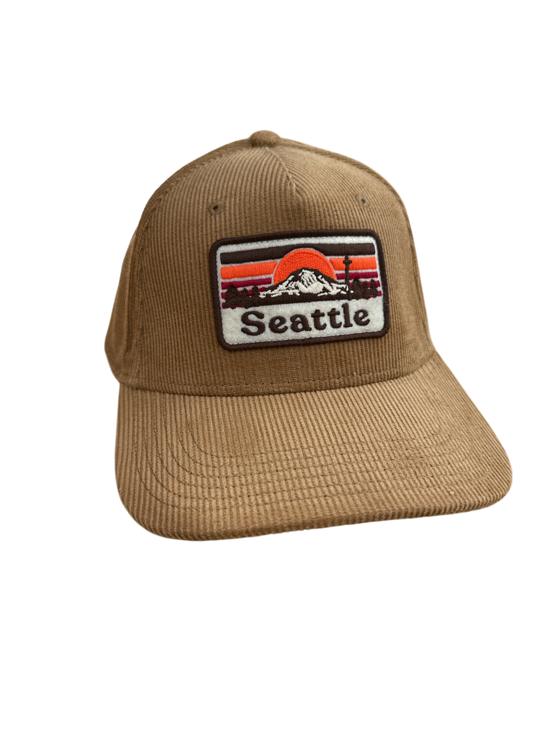 Seattle Patch Corduroy Hat