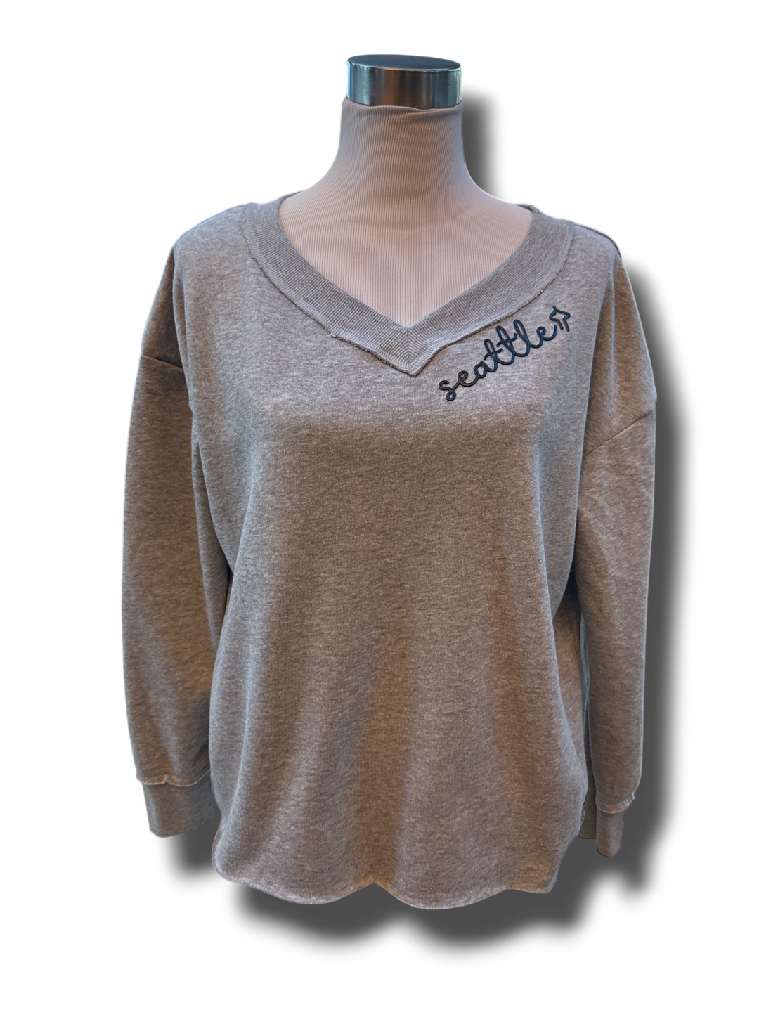 Seattle V Neck Sweatshirt