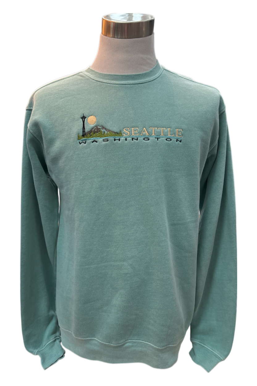 Seattle Washington Crew Neck Sweatshirt