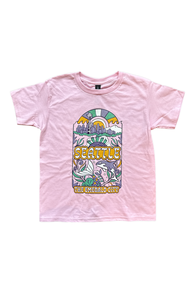 Seattle The Emerald City Youth Tee