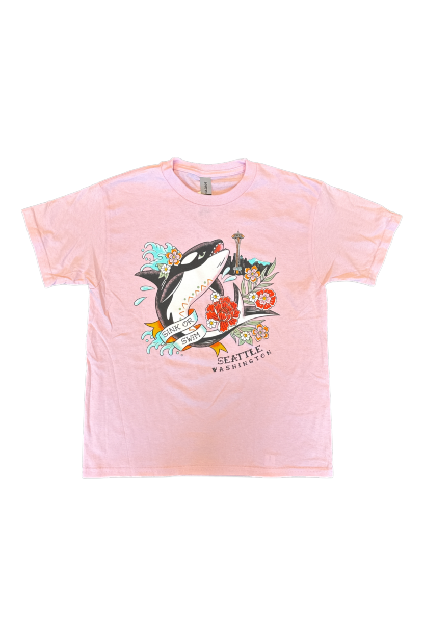 Youth Girls Sink Or Swim Tee