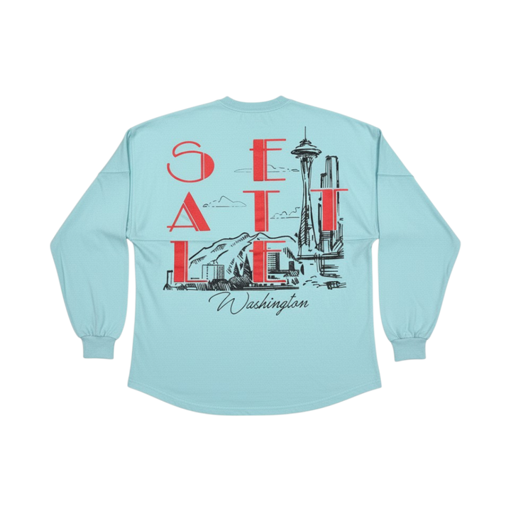 Seattle Spirit Jersey Crew Neck Sweatshirt