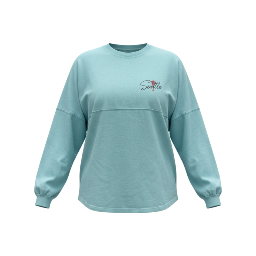 Seattle Spirit Jersey Crew Neck Sweatshirt