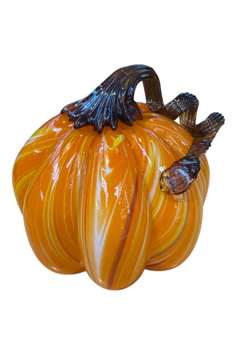 Handblown Glass Pumpkins