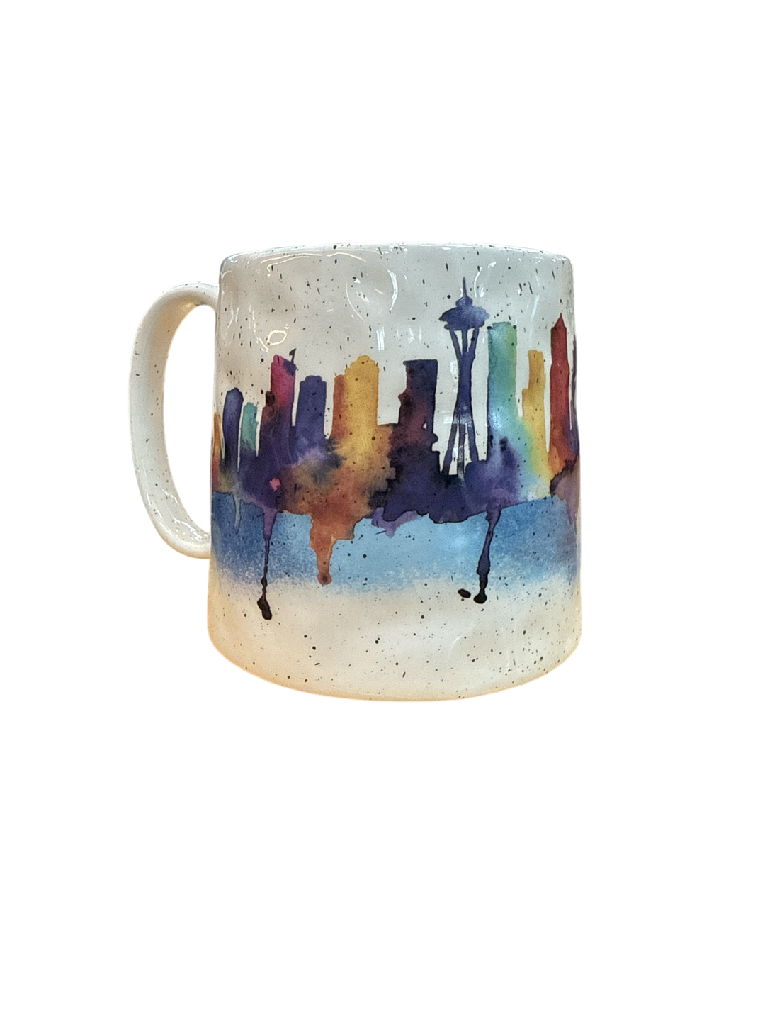 Watercolor Skyline Mug