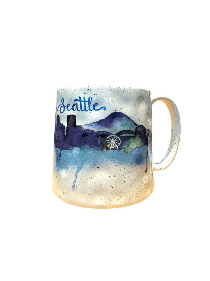 Watercolor Skyline Mug