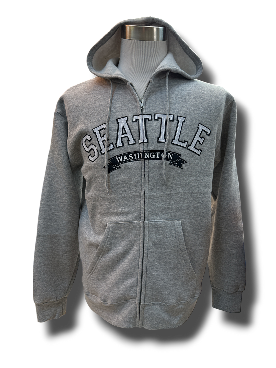 Classic Zippered Seattle Hoodie