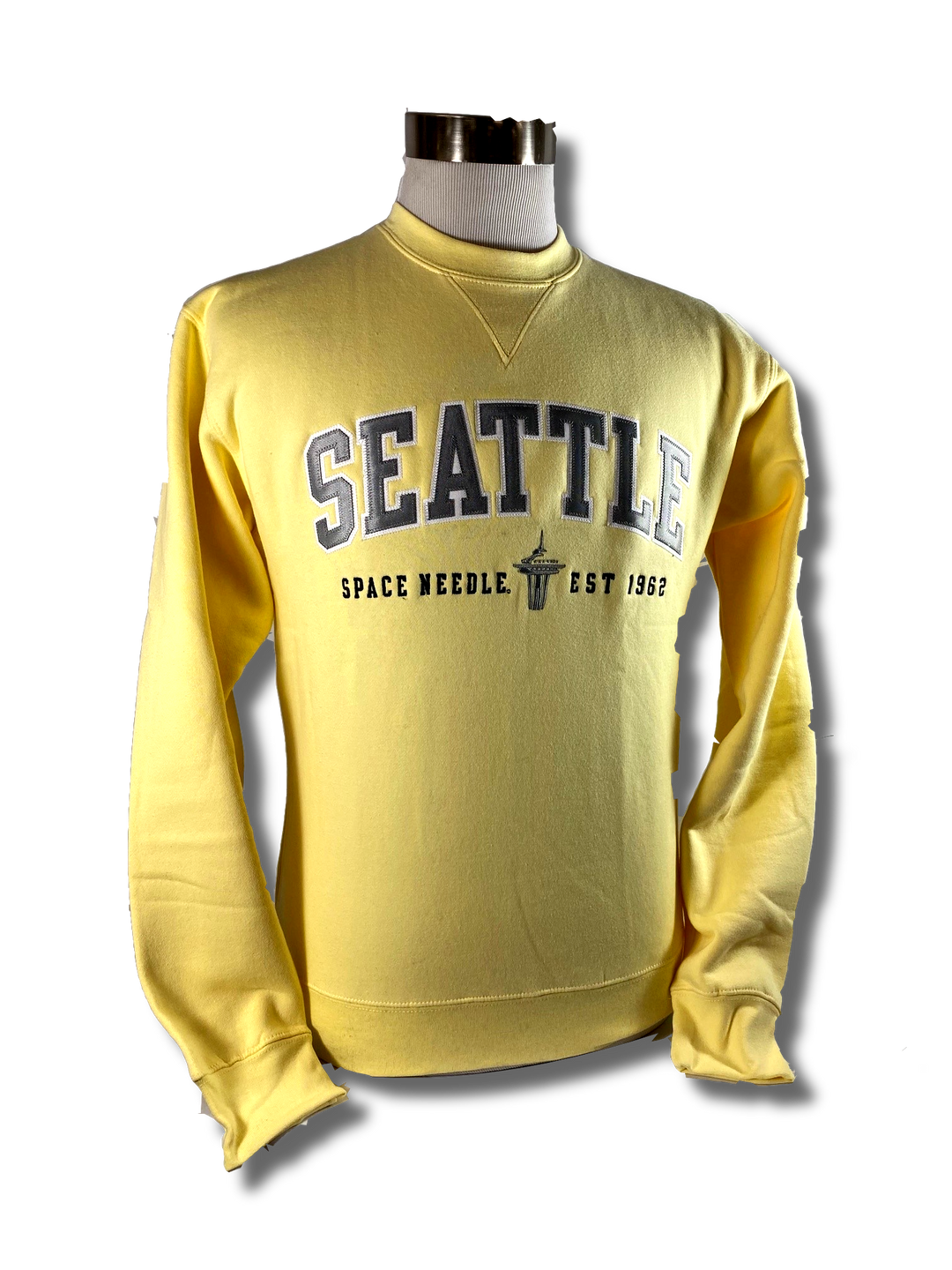 Butter yellow crew neck sweatshirt hotsell