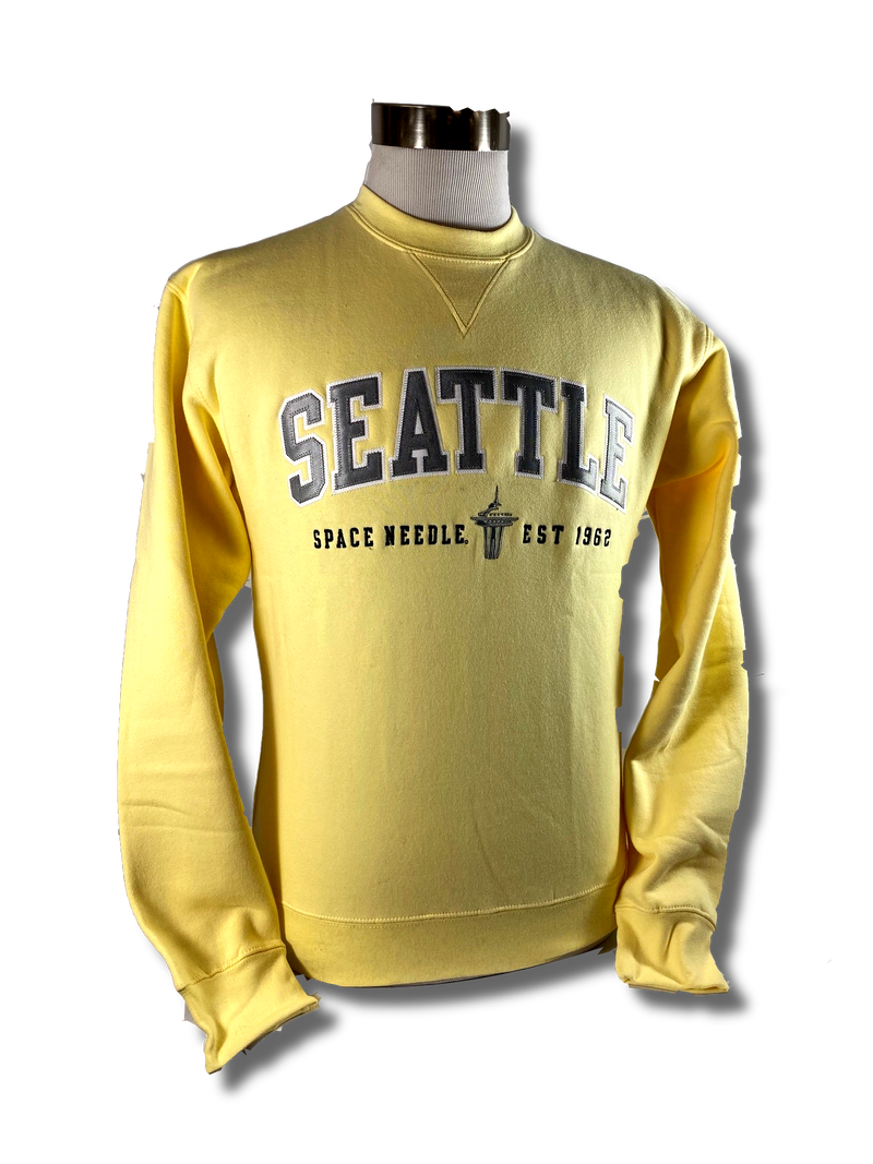 Seattle Butter Crew Neck Sweatshirt – SpaceBase Gift Shop