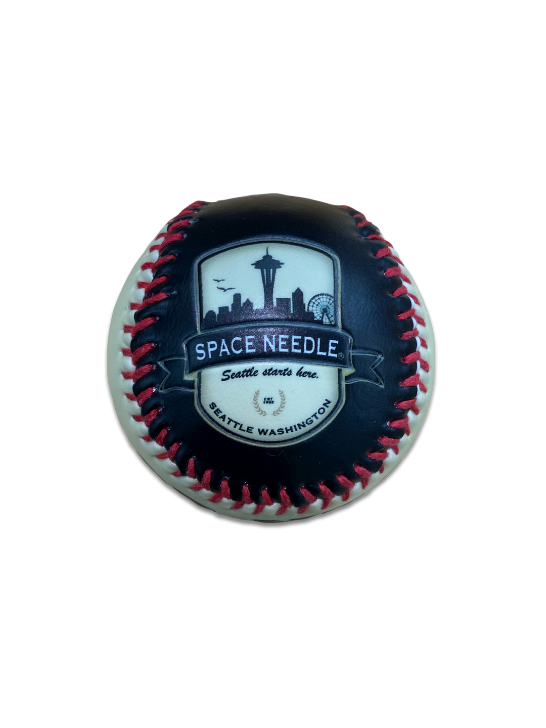 Space Needle Emblem Souvenir Baseball