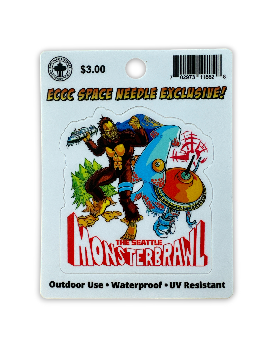 Monster Brawl Sticker
