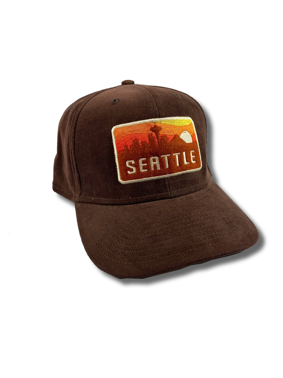 Seattle Skyline Sunset Hat