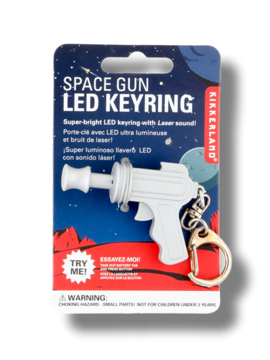 Space Gun Key Chain