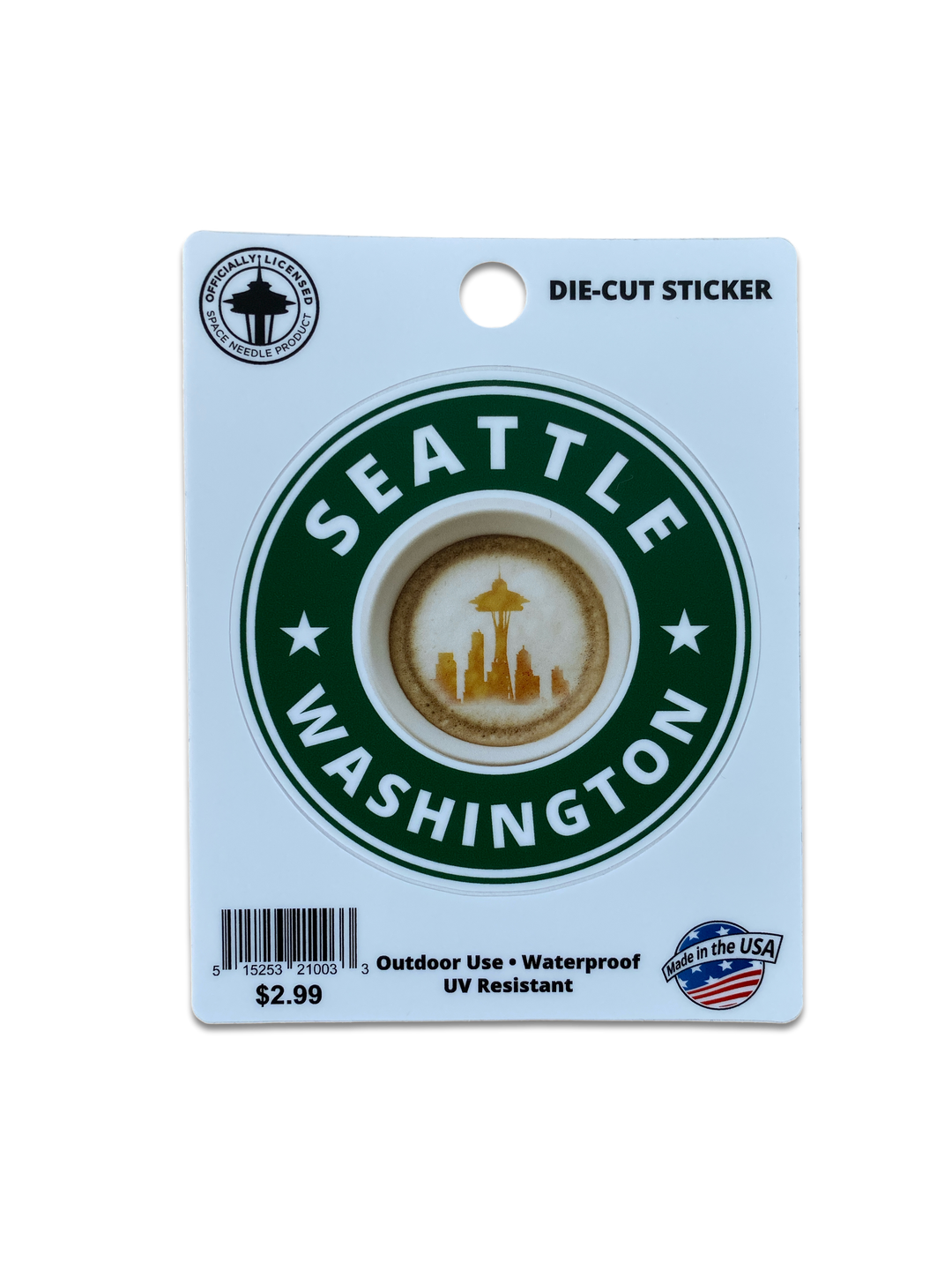 Seattle Coffee Sticker