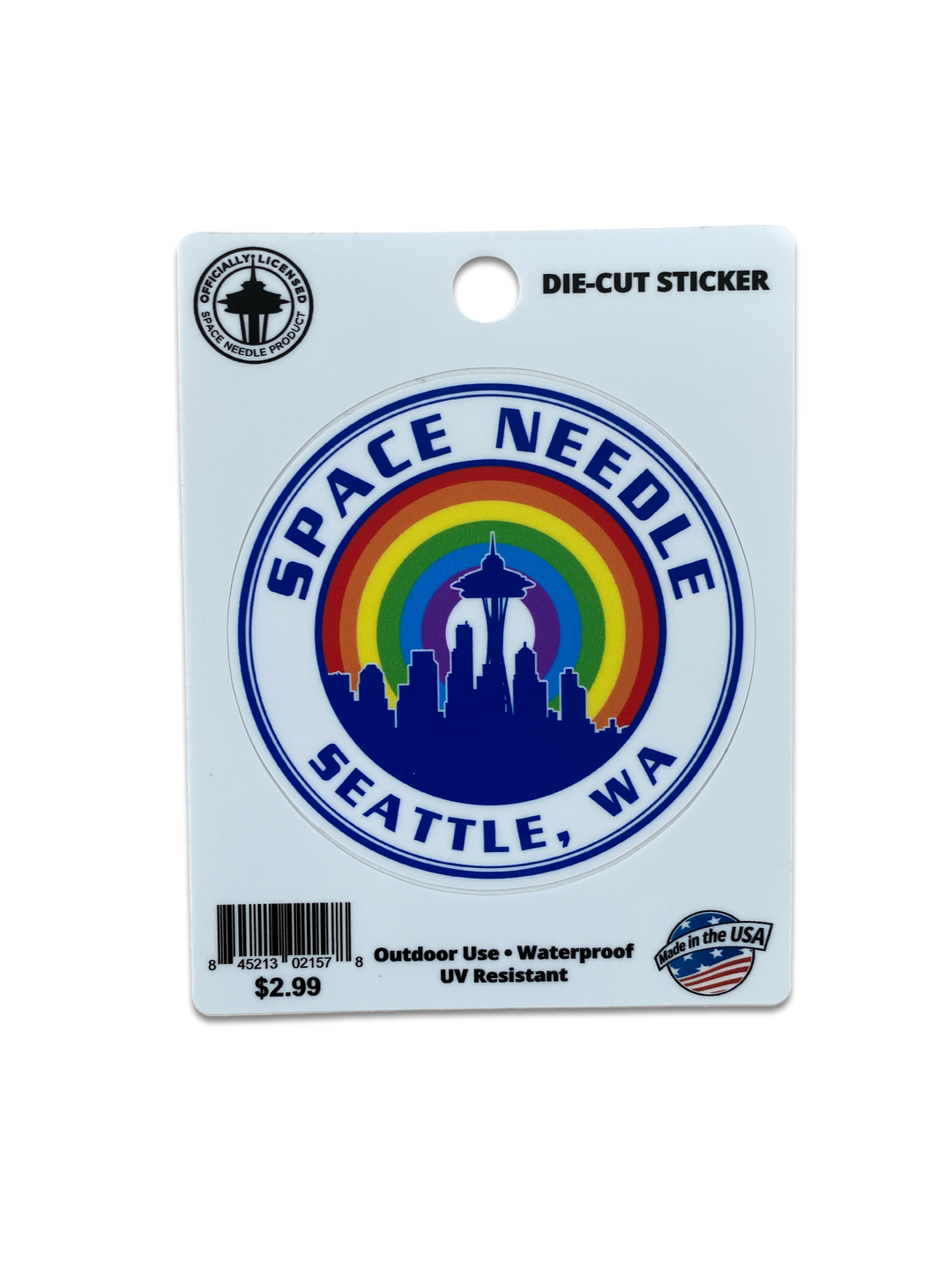 Seattle Rainbow Sticker