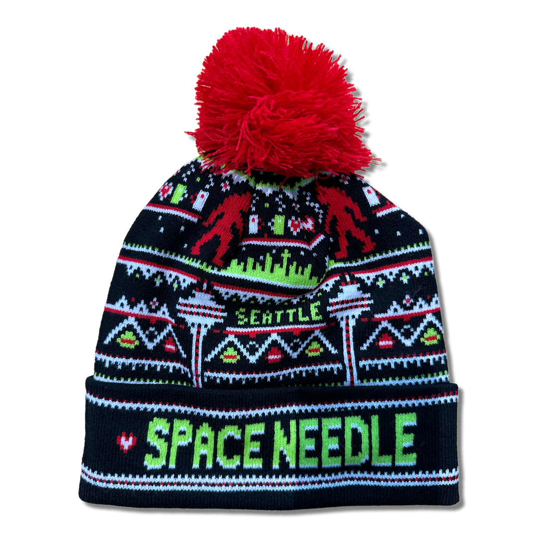 Ugly Holiday Sweater Knit Beanie